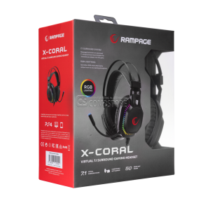 Rampage X-Coral 7.1 RGB RM-K48 Gaming Headphone