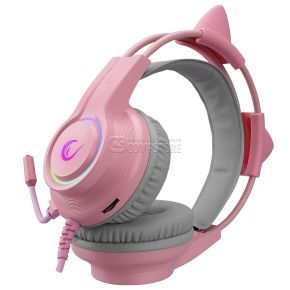 Rampage X-Catty Pink 7.1 RGB Gaming Headset