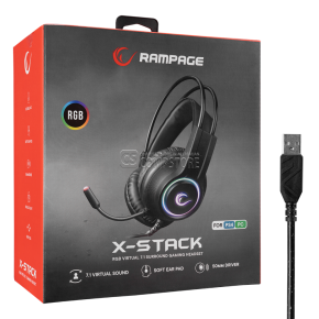 Rampage X-STACK 7.1 RGB Gaming Headset