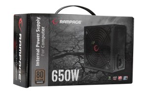 Rampage RMP-650 650W 80 PLUS® Bronze Power Supply