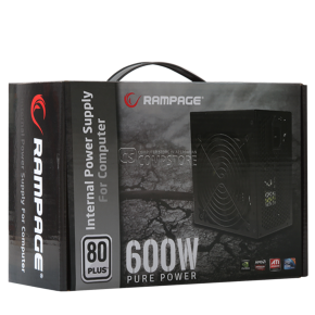 Rampage RMP-600 600W 80 PLUS® Bronze Power Supply