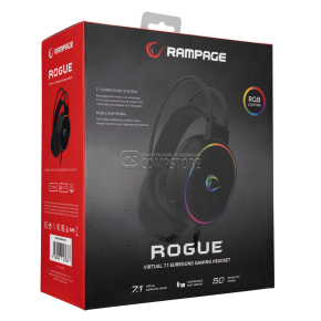 Rampage Rogue RGB Gaming Headphone