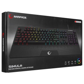 Rampage Simula KB-GX65 Gaming Keyboard