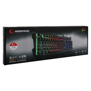 Rampage X-Jammer KB-R57 Gaming Keyboard