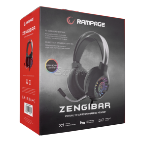 Rampage Zengibar 7.1 RGB Gaming Headphone
