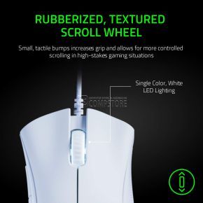 Razer DeathAdder Essential White Gaming Mouse (RZ01-03850200-R3M1)