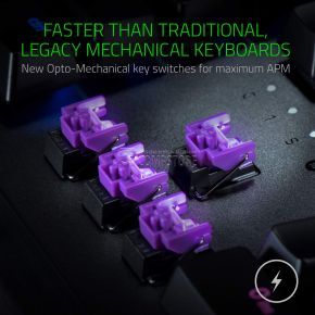 Razer Huntsman Elite Opto-Mechanical Switch Gaming Keyboard (RZ03-01870200-R3M1)