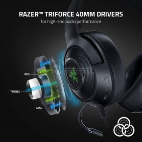 Razer Kraken V3 X 7.1 Surround Sound Gaming Headset (RZ04-03750100-R3M1)