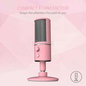 Razer Seiren X Quartz Pink Gaming Microphone Baku. Gaming mikrofonu