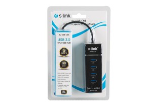 S-link SL-USB-C63 Type C USB Hub Adapter