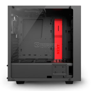 NZXT S340 Elite Black & Red Computer Case