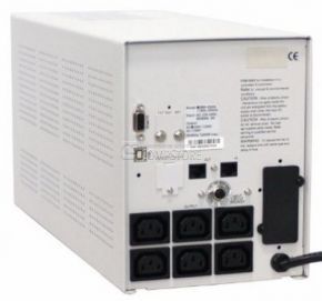 UPS Powercom Black SmartKnight  2000VA SMK-2000A/220V-LCD (RS232 | TEL/FAX | COM | AVR)