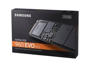 SSD Samsung 960 EVO NVMe M.2 250 GB (MZ-V6E250BW)