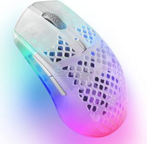 SteelSeries Aerox 3 Ghost Wireless Ultra Light Gaming Mouse