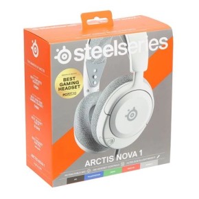 SteelSeries Arctis Nova 1 White Gaming Headset