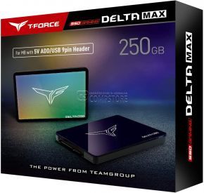 SSD Team Group T-Force Delta Max 250GB RGB  2.5-inch SATA III (T253TM250G3C302)