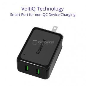 Tronsmart W2TF 36W Dual Port Qualcomm Quick Charge 3.0 VoltiQ Wall Charger