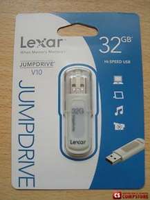 Lexar USB Flash Drive Jumpdrive V10 32 GB (Hi-Speed USB)