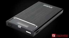 Zalman ZM-VE300 BOX для внешнего подключения 2.5"SATA HDD, USB3.0, Al, эмулятор CD / DVD / Blu-ray