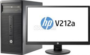 HP Microtower 280 G2 (W4A49ES) (Intel® Core™ i5-6500/ DDR4 4 GB/ HDD 1 TB/ HP V212a FHD LED 20.7"/ DVD-RW)
