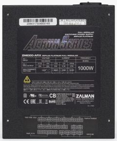 ZALMAN ZM1000-ARX ATX 1000W 80 PLUS Platinum Modullar Power Supply