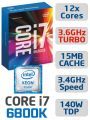 Intel® Core™ i7-6800K Processor (15M Cache, up to 3.60 GHz)