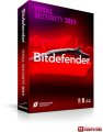 Bitdefender Total Security 2013 Ultimate Silent Security (1 пк 1 год)