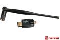 Mini IEEE 802.11b/g USB LAN Card Wireless Adapter with Detachable Antenna 2.4GHz 5dBi