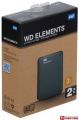 WD Elements Portable 2 TB External 2.5" USB3.0 (WDBU6Y0020BBK-EESN)