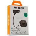 Hytech HY-XQ70 7A Fast Car Charger Extendable To Rear Seat