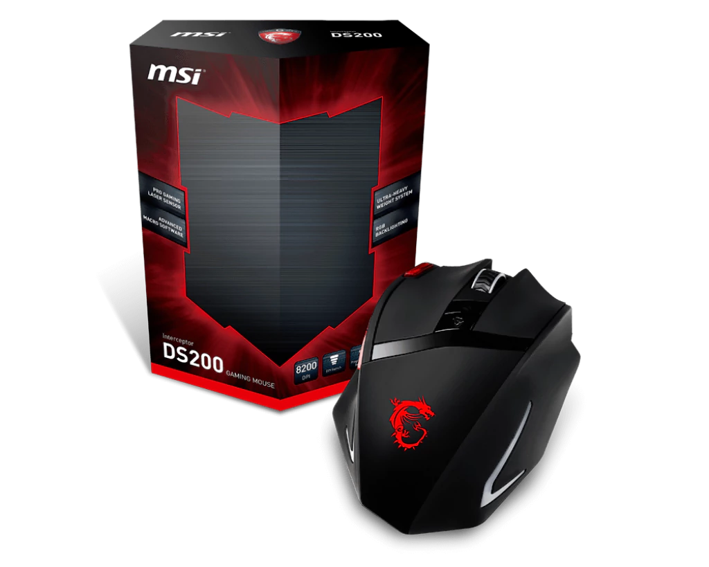MSI InterCeptor DS200 Gaming Mouse