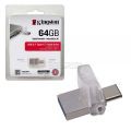 Kingston DataTraveler MicroDuo 3C 64 GB (USB C-Type 3.1)
