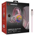 Rampage Miracle X3 PLUS Pink 7.1 RGB Gaming Headset