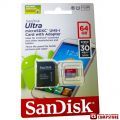 microSD Sandisk Ultra 64 GB Class 10 Speed Up to 30 MB/s (SDSDQUA-064G-U46A)
