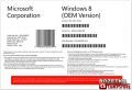 Microsoft Windows 8 Standard 64 bit OE, Русская версия (WN7-00420)