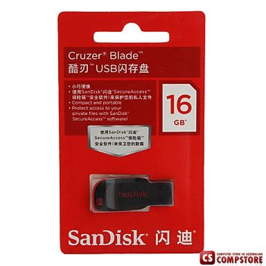 USB Flash Drive Cruzer Blade 16 GB (SDCZ50-016G-B35)