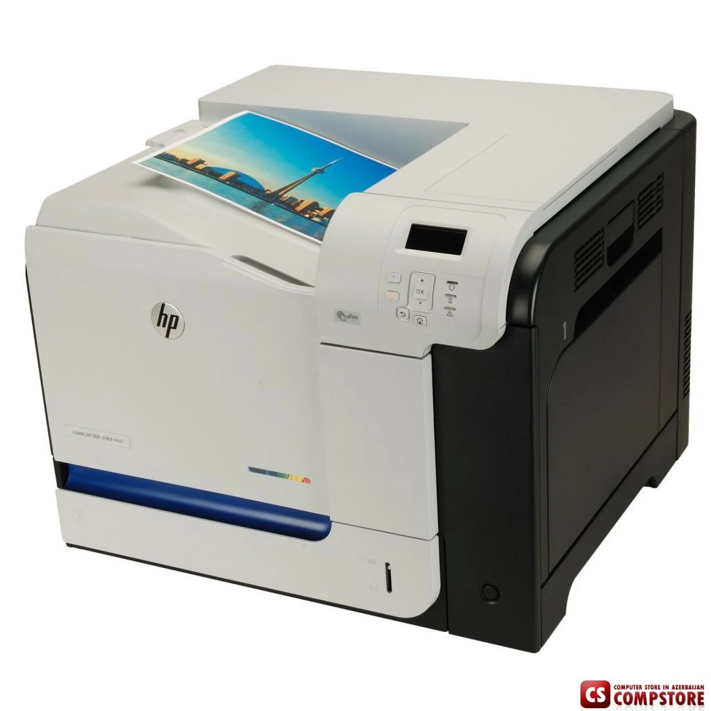 HP LaserJet Enterprise 500 M551n (CF081A) Cvetnoy lazerniy printer.