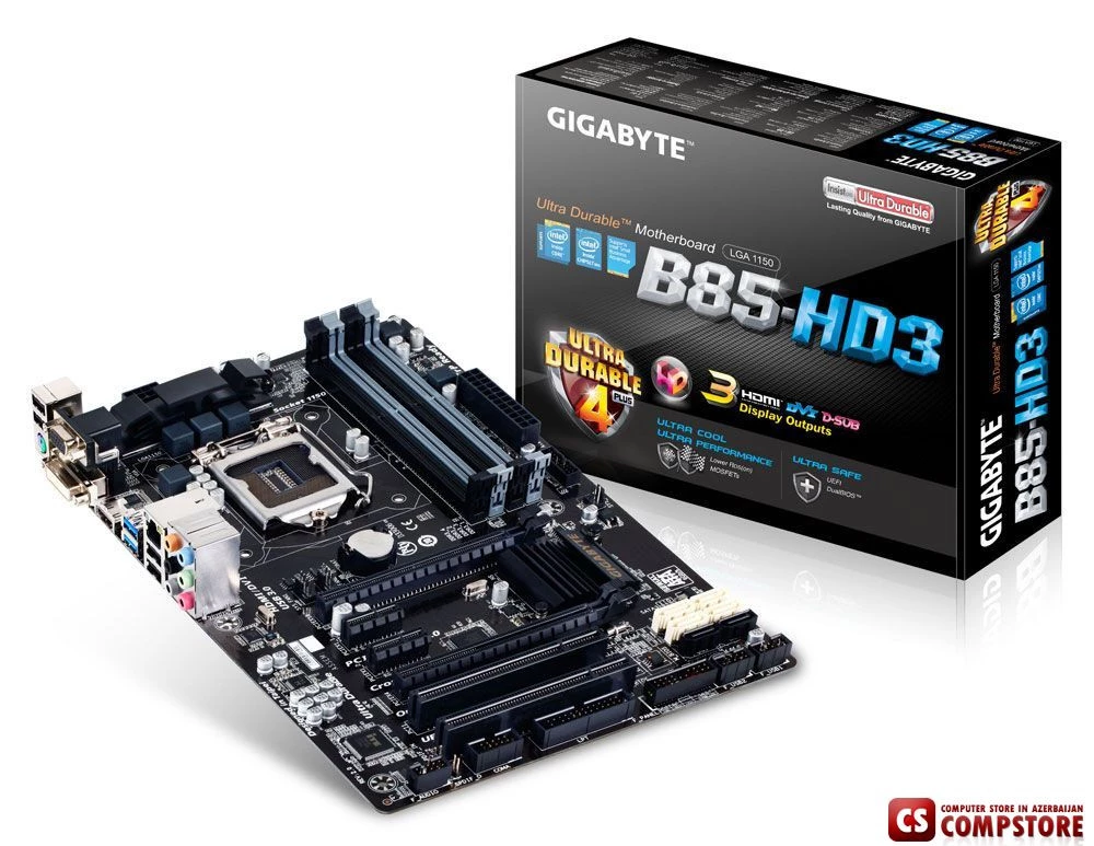 Mainboard Gigabyte GA-B85-HD3 (Intel® B85 Chipset / LGA1150)