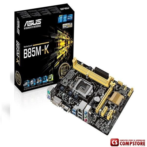 Mainboard Asus B85M-K (Intel® Socket 1150 for 4th Generation)