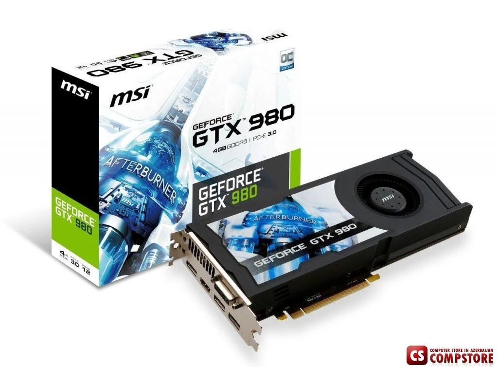 MSI GEFORCE&reg; GTX 980 4GB (4GD5-OCV1) (4 GB | 256 Bit)
