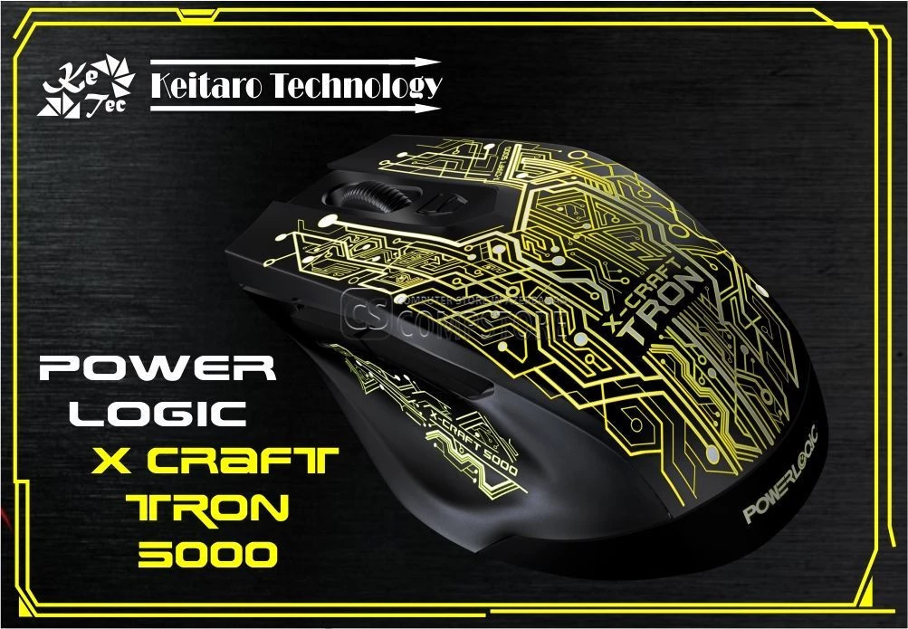 SonicGear Alcatroz X-Craft Tron 5000 Gaming Mouse