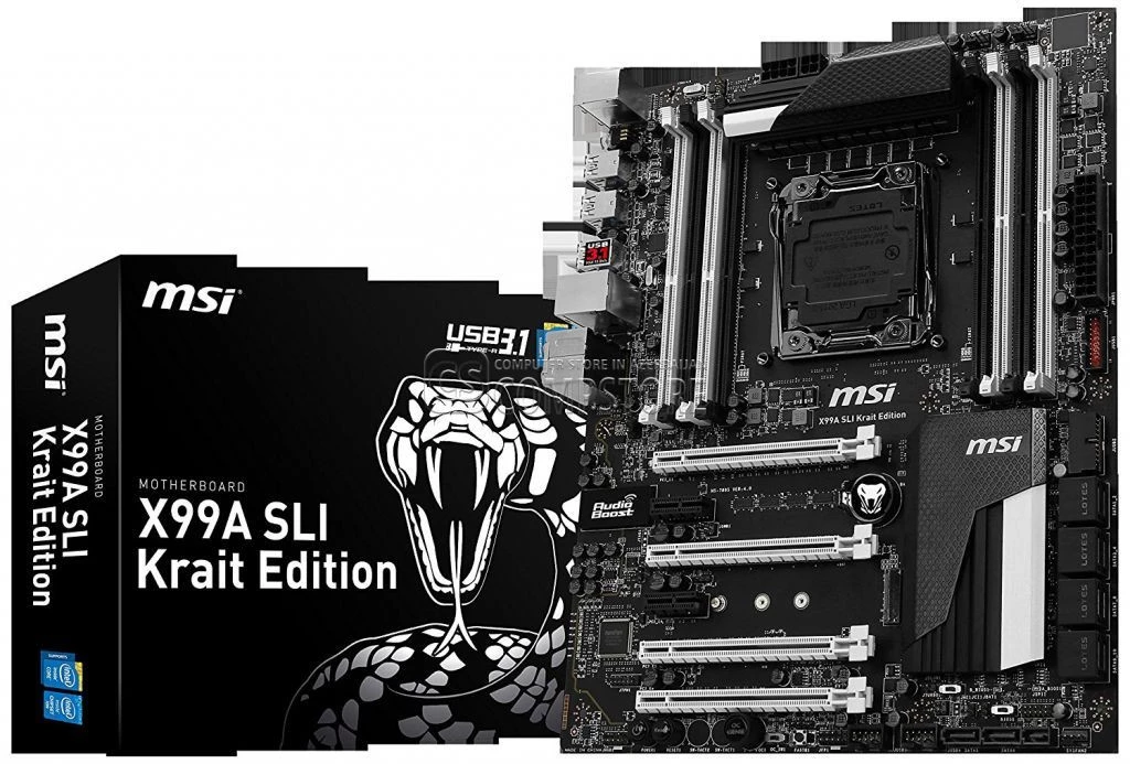 Mainboard MSI X99A SLI KRAIT EDITION (LGA 2011-3 | DDR4 | SLI | USB 3.1)