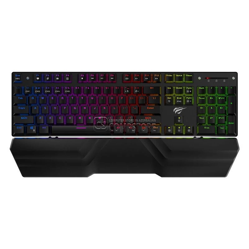 GameNote HAVIT HV-KB432L Multi-Function Backlit Mechanical Gaming Keyboard