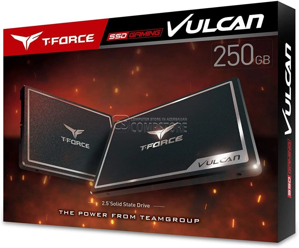 TEAMGROUP T-Force Vulcan 250 GB 2.5 inch SATA III (T253TV250G3C301)