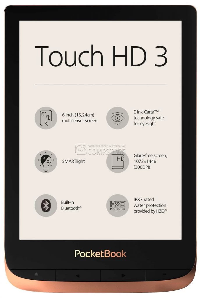 PocketBook Touch 632 HD 3 Elektron Kitab