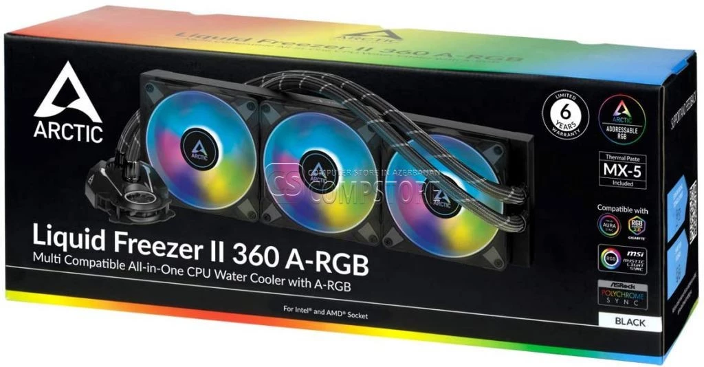ARCTIC Liquid Freezer II 360 A-RGB Liquid Cooler