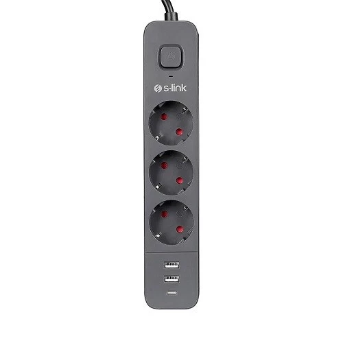 S-link SPG03U 3 Gozlu Elektrik Uzadici