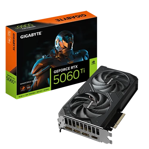 Gigabyte GeForce RTX™ 5060 Ti Windforce (GV-N506TWF2OC-16GD) (16GB | 128bit)