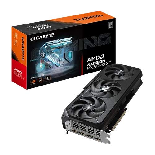 Gigabyte Radeon™ RX 9070 XT Gaming OC (GV-R9070XTGAMING OC-16GD) (16GB | 256bit)