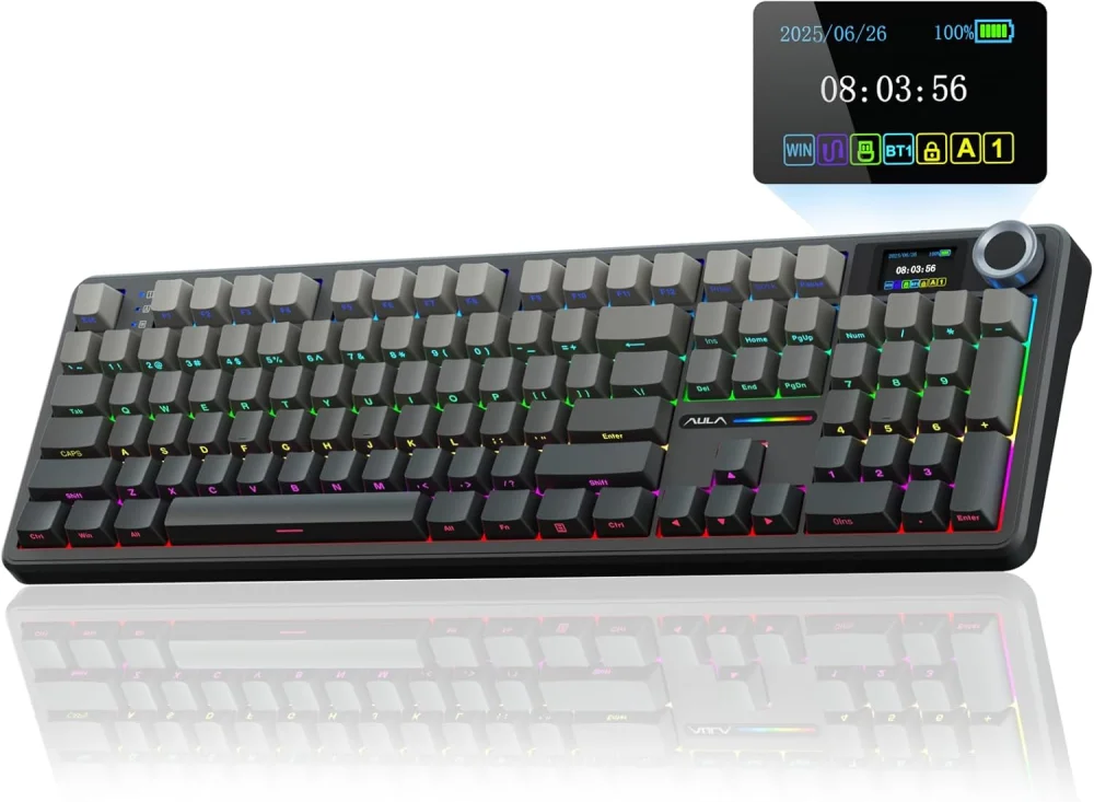 Aula F108 Mechanical Wireless Gaming Keyboard